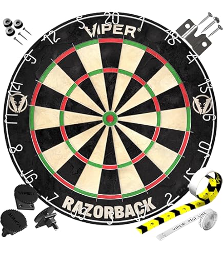 Amazon.co.jp: Viper 木製フレームダーツボードバックボード ダーク